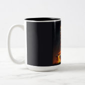 Elementarfeuersphinx Zweifarbige Tasse (Links)