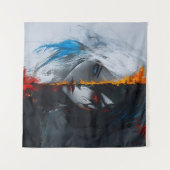 Elementargöttin Wandteppich (Vorderseite (Horizontal))