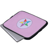 Elementarische Liebe Laptopschutzhülle (Vorne Knopf)