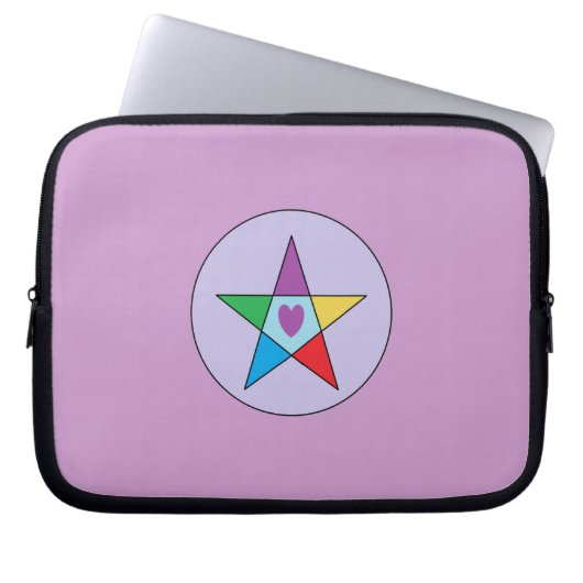Elementarische Liebe Laptopschutzhülle (Vorderseite)