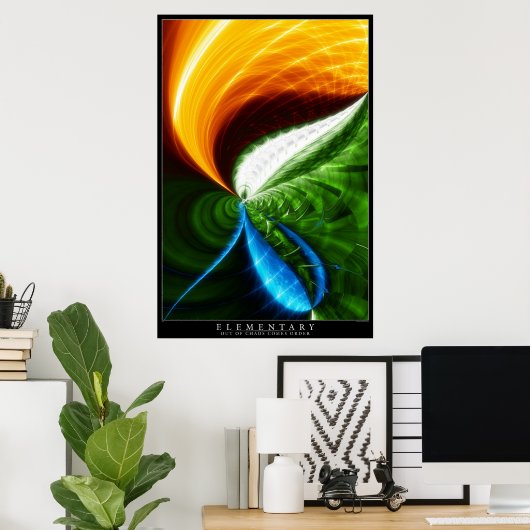 Elementarität Poster (Heimbüro)