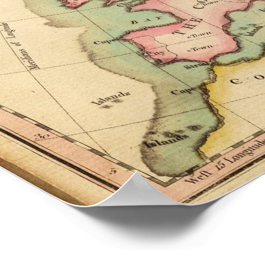 Elementarkarte Poster (Ecke)