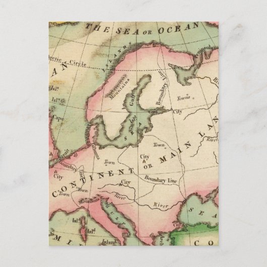 Elementarkarte Postkarte (Vorderseite)