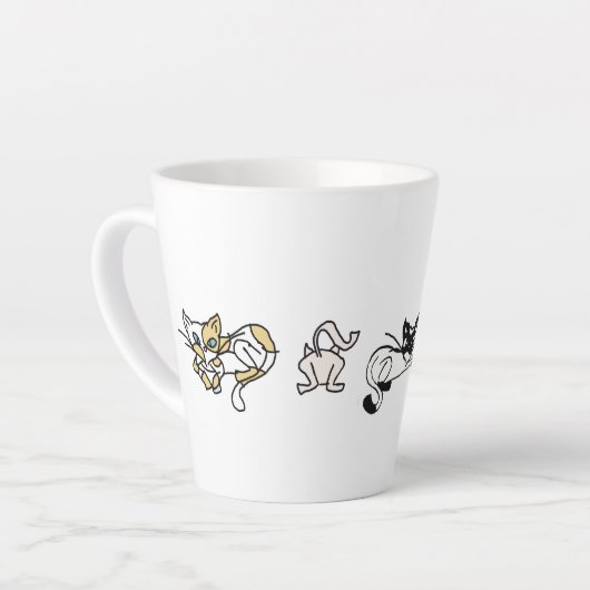 Elementarkatzen Milchtasse (Linke Ecke)