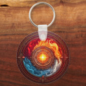 Elementarkreis des Powers Schlüsselanhänger (Vorderseite)