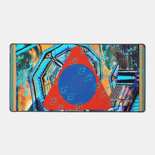 Elementarluft innerhalb der Feuermedizin Tattva Schreibtischunterlage (Vorderseite)