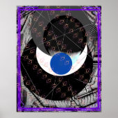 Elementarluft innerhalb der Wassermedizin Tattva Poster (Vorne)