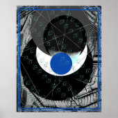 Elementarluft innerhalb der Wassermedizin Tattva Poster (Vorne)