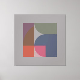 Elementarmodus 2 gearbeitete Canvas Print Leinwanddruck