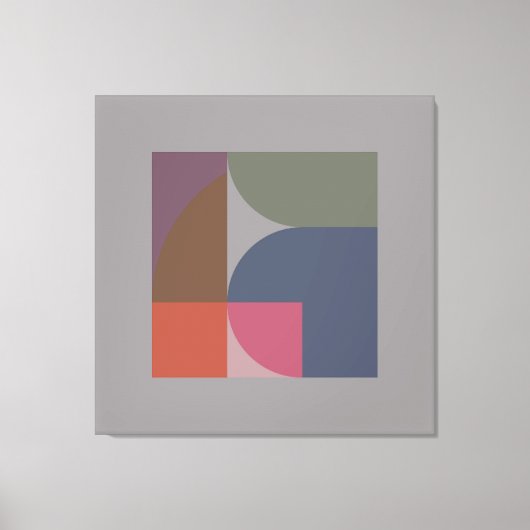 Elementarmodus 2 gearbeitete Canvas Print Leinwanddruck (Vorderseite)