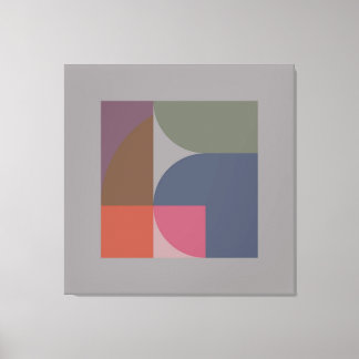 Elementarmodus 2 gearbeitete Canvas Print Leinwanddruck