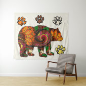 Elementarnatur Wandteppich (Beispiel (Horizontal))