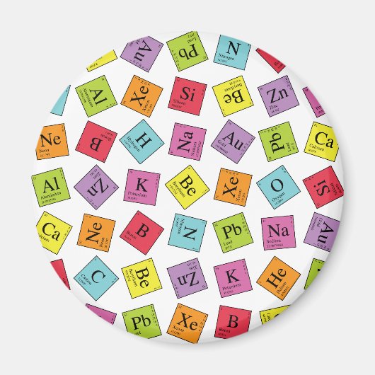 Elementarperiodic Magnet (Vorne)