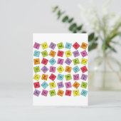 Elementarperiodic Postkarte (Stehend Vorderseite)