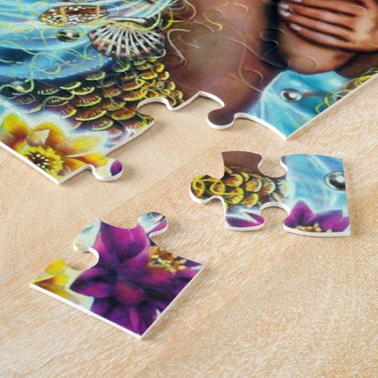 Elementarsammlung - Wasser - Meerjungfrau Puzzle (Seite)