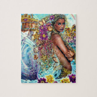 Elementarsammlung - Wasser - Meerjungfrau Puzzle