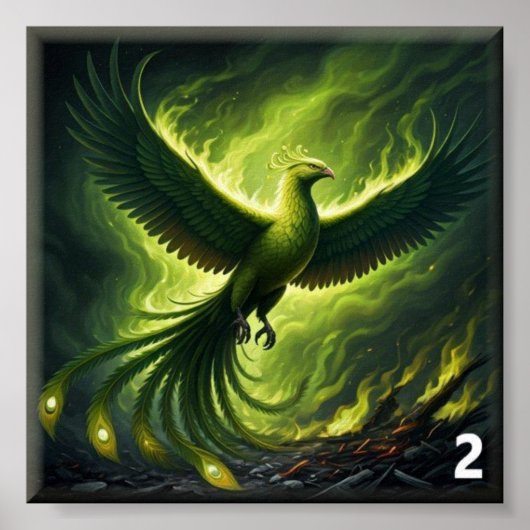 Elementarsäure Phoenix #2 Poster (Vorne)