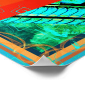 Elementarstrafe im Rahmen der Feuermedikationshilf Poster (Ecke)