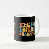 Elementarträumteam zurück in die Schule Kaffeetasse (VorderseiteRechts)