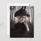 Elementarwesen - Dunkelheit - Postkarte (Vorne/Hinten)