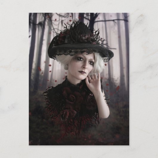 Elementarwesen - Dunkelheit - Postkarte (Vorderseite)