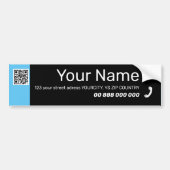 ELEMENTARY Collection Business Card Autoaufkleber (Vorne)