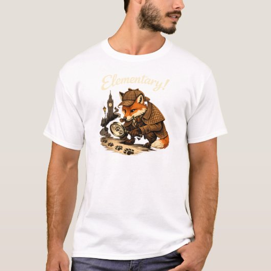 Elementary - Fox Detective T-Shirt (Vorderseite)