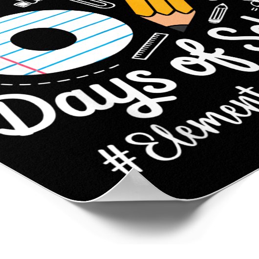 Elementary Principal Survived 67 Days Of School Hu Poster (Ecke)