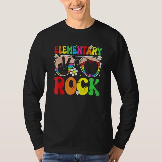 Elementary Rocks Team Elementary Groovy Back To Sc T-Shirt (Vorderseite)