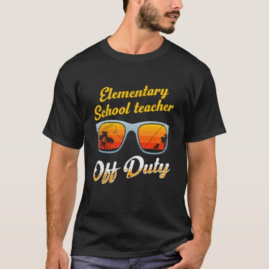 Elementary school class teacher off duty teacher T-Shirt (Vorderseite)