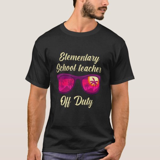 Elementary school class teacher off duty teacher T-Shirt (Vorderseite)
