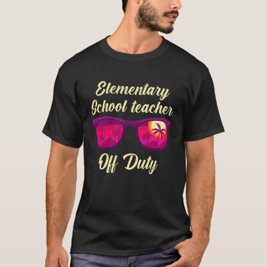 Elementary school class teacher off duty teacher T-Shirt (Vorderseite)
