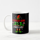 Elementary School Elf Squad Xmas Elf Hat Scute Ss  Kaffeetasse (Links)