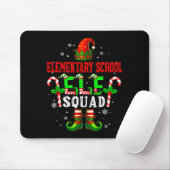 Elementary School Elf Squad Xmas Elf Hat Scute Ss Mousepad (Mit Mouse)