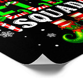 Elementary School Elf Squad Xmas Elf Hat Scute Ss Poster (Ecke)