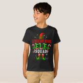 Elementary School Elf Squad Xmas Elf Hat Scute Ss  T-Shirt (Vorne ganz)