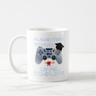 Elementary school level complete gamer graduation kaffeetasse