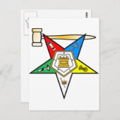 Elemente aus der Vergangenheit des Oststerns Postkarte (Vorne/Hinten)