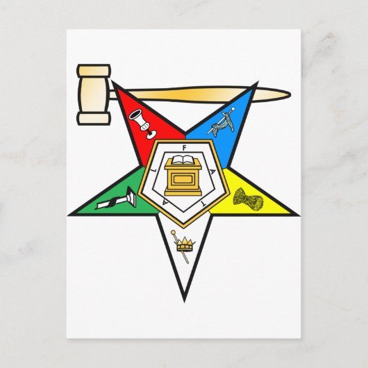 Elemente aus der Vergangenheit des Oststerns Postkarte (Vorderseite)