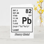 Elemente der Grußkarte für Schwermetalle Karte (Gelbe Blume)