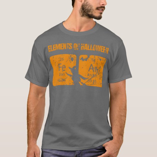 Elemente der Halloween-Gabe T-Shirt (Vorderseite)