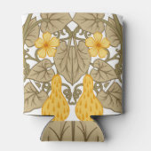 Elemente der Jugendstil-Blume Dosenkühler (Rückseite)
