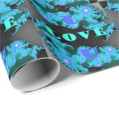 Elemente der kosmischen Liebe Geschenkpapier (Rolleneckpunkt)