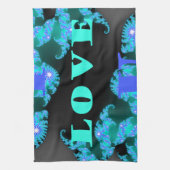 Elemente der kosmischen Liebe Geschirrtuch (Vertikal)