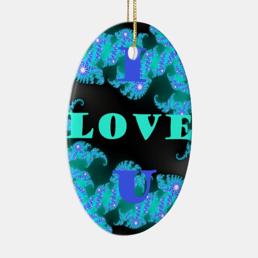 Elemente der kosmischen Liebe Keramik Ornament (Rechts)