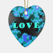 Elemente der kosmischen Liebe Keramikornament (Links)