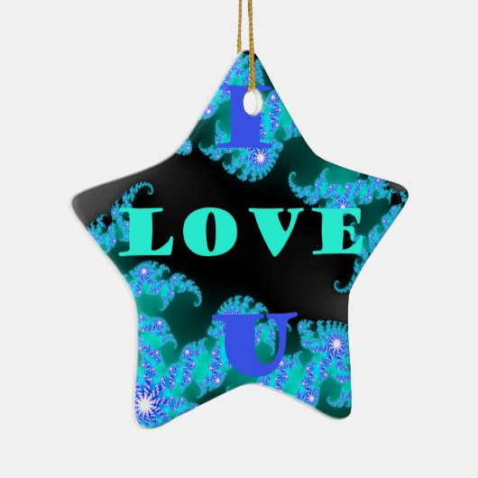 Elemente der kosmischen Liebe Keramikornament (Rechts)