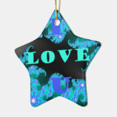 Elemente der kosmischen Liebe Keramikornament (Links)