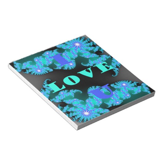 Elemente der kosmischen Liebe Notizblock (angewinkelt)