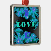 Elemente der kosmischen Liebe Ornament Aus Metall (Rechts)